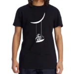 Summer Men's T-shirt Cotton Blend Short Sleeve Funny Astronaut Print Men Top Casual Loose Tee Shirts Mens O-neck Male T-shir - Image 5