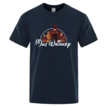 Summer Men T-shirt Cotton Blend Funny Malt Whiskey Print Summer Loose O-neck Cool T Shirt for Men Short Sleeve T-shirt Male Tee - Image 2