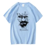 Men Fashion Casual Top Quality Cotton Blend Breaking Bad T Shirts Men Heisenberg Camisetas Hombre Men Cool Tee Shirt Tops - Image 5