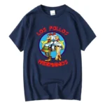 Summer Short Sleeved Men's High Quality T-shirt Cotton Blend Breaking Bad LOS POLLOS Print Casual Funny T-shirt Male Tees Tops - Image 4
