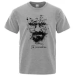 Men Fashion Casual Top Quality Cotton Blend Breaking Bad T Shirts Men Heisenberg Camisetas Hombre Men Cool Tee Shirt Tops