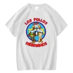 Summer Men Short Sleeved High Quality Cotton Blend Breaking Bad LOS POLLOS Chicken Brothers Printed Casual For Men T-shirt Male - Image 2