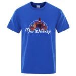 Summer Men T-shirt Cotton Blend Funny Malt Whiskey Print Summer Loose O-neck Cool T Shirt for Men Short Sleeve T-shirt Male Tee - Image 4