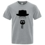 Summer Men Short Sleeved High Quality Cotton Blend Breaking Bad Printed Casual For Men O-neck Cool Casual Loose Hip Hop Male Tee