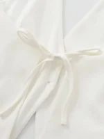 Front Button Tank Tops for Women, Tied Halter Neck, Backless, Female Camis, Sexy Fashion - Image 6