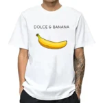 Summer Men T-shirt High Quality Cotton Blend Funny Banana Printing Loose O-neck Men Short Sleeve Casual For Male T-shirt Top Tee - Image 5