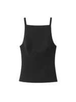 Women's Strappy Tank Tops with Back Bow, Straight Neck, Side Zipper, Female Camis, Sexy Fashion - Image 4